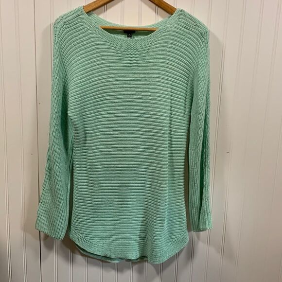 Talbots mint green knit sweater - Picture 1 of 3